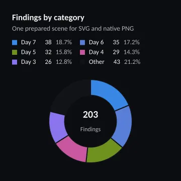 Findings by category
