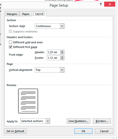 word for mac 2008 delete headers and footers