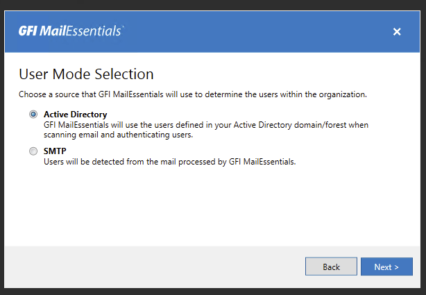 gfi mailessentials block email with multiple from addresses