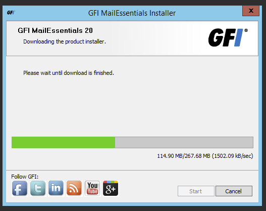 gfi mailessentials no users