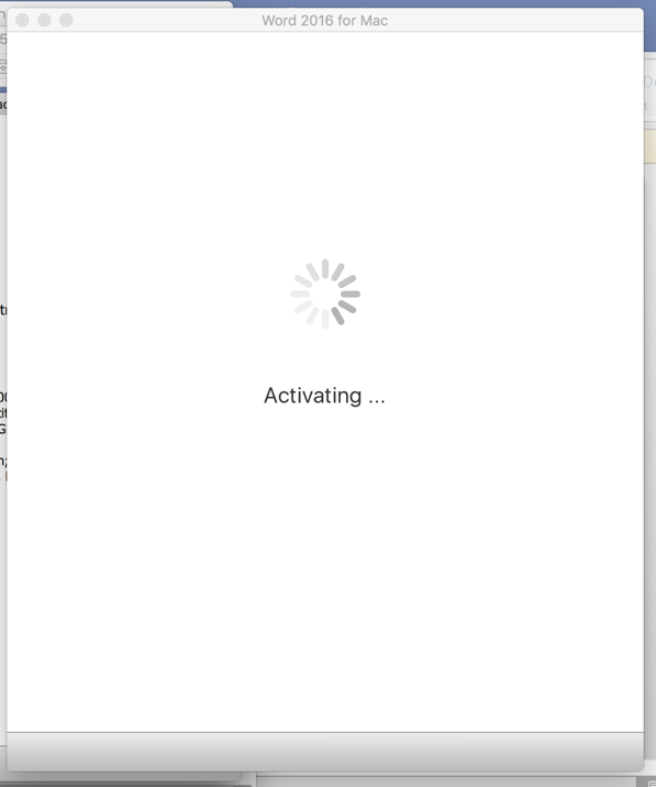 activate word 2016 for mac