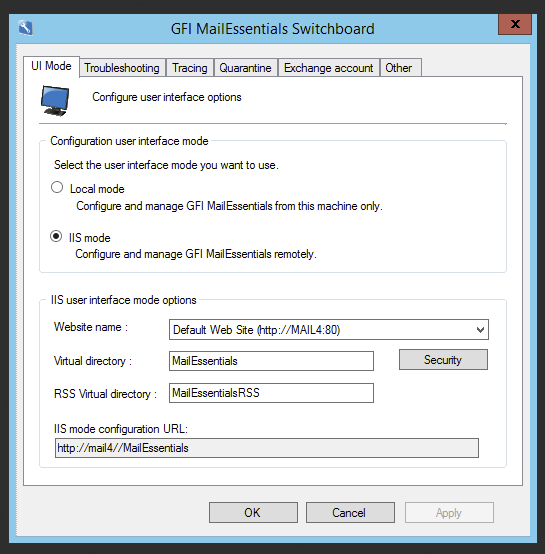 gfi mailessentials for office 365