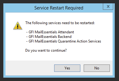 disable gfi mailessentials