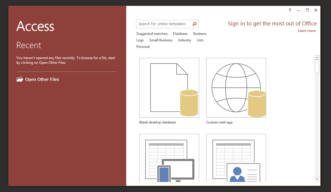 access database sharepoint for mac