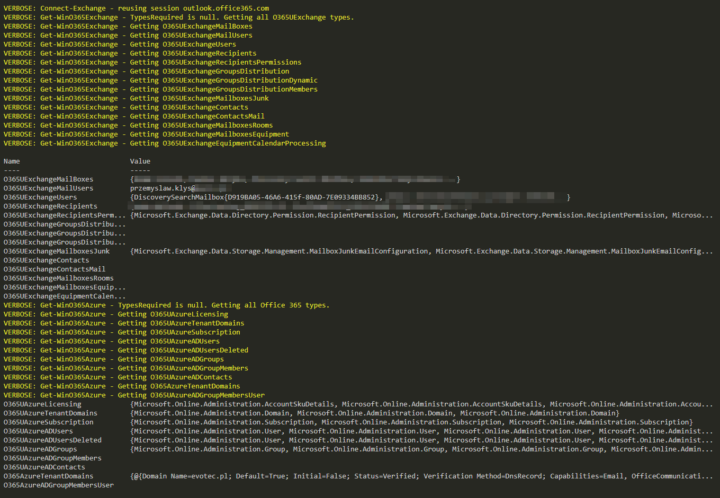 PSWinDocumentation - Export to Word, Excel, SQL of AD, AWS, Exchange ...