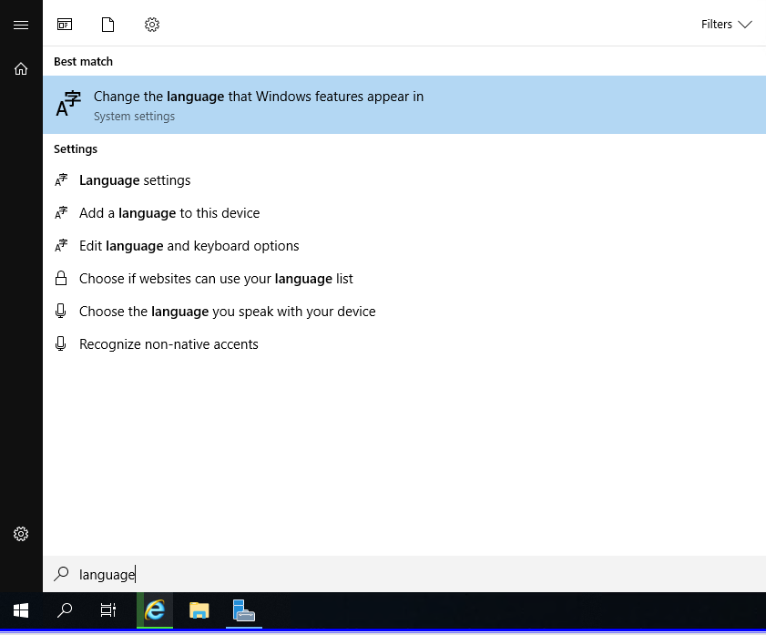 install language pack windows 2012 r2