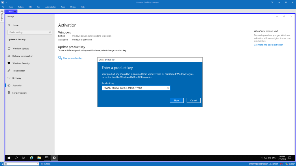 Windows 2019 - Windows License Expired - Evotec