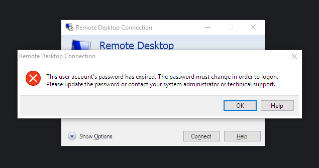How to change your own expired password when you can't login to ...