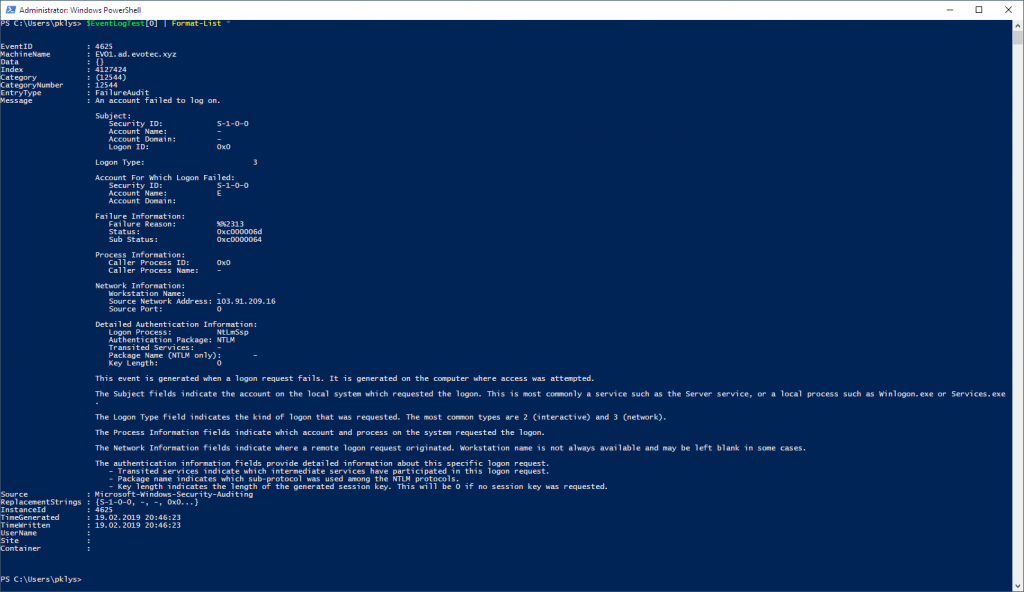 PowerShell - Everything you wanted to know about Event Logs and then ...