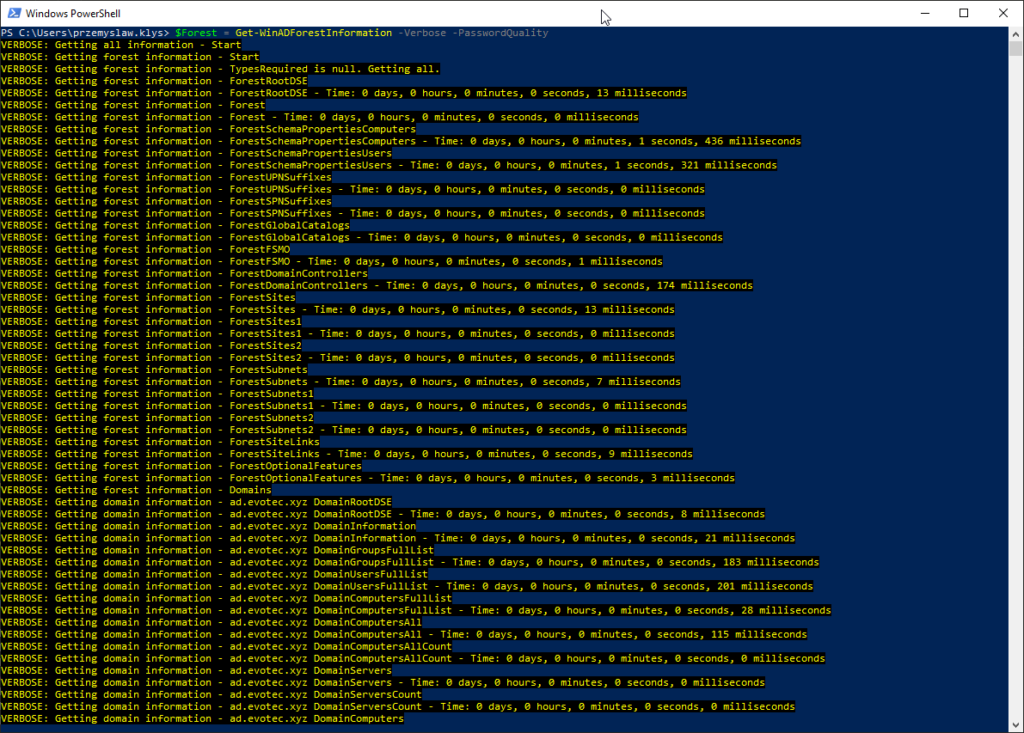 What do we say to writing Active Directory documentation? - Evotec