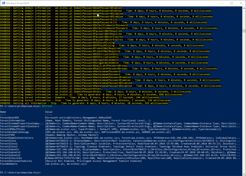 What do we say to writing Active Directory documentation? - Evotec