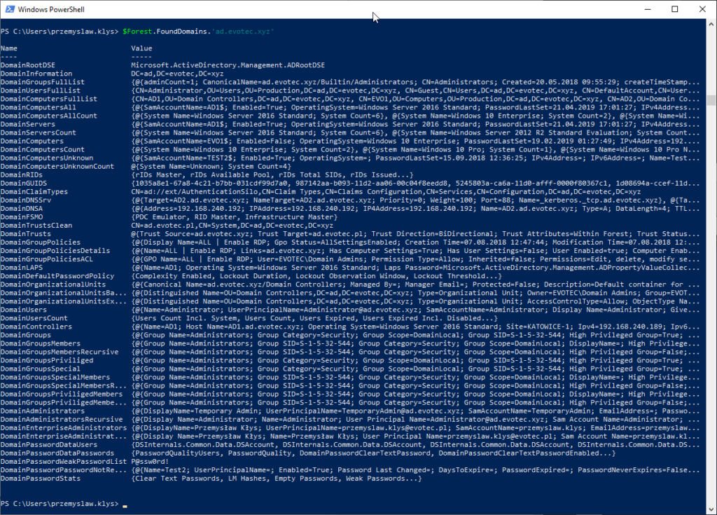What do we say to writing Active Directory documentation? - Evotec