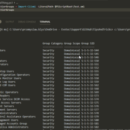 Import-CliXML and Export-CliXML