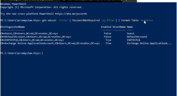 Fixing Active Directory PasswordNotRequired with PowerShell