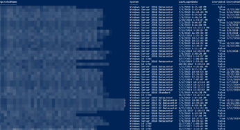 Getting Bitlocker and LAPS summary report with PowerShell