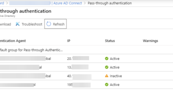 Azure AD – Removing Inactive Azure AD Pass-through Agent